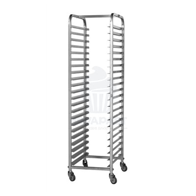 Pastry Trolley 22 Trays 60X40 Stainless Steel: Efficiency and Quality