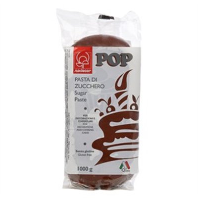 FONDANT MODECOR POP "MARRON" (BLOQUE 1 KG)