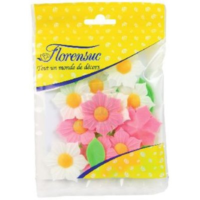 NARCISOS SORTIDOS OBLEA (CONJUNTO 12 FLORES + 12 FOLHAS)