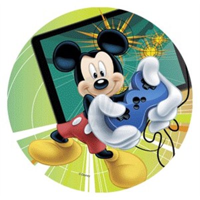 OBLEA REDONDA "DISNEY" 21 CMS (UND)