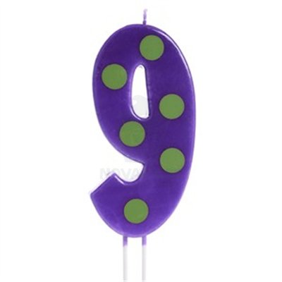 VELA BIG PARTY COLORES Nº9 (UND)