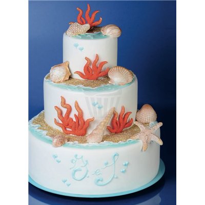 CORAL DE AZUCAR 2D BLANCO MODECOR (SET 18 PZS)