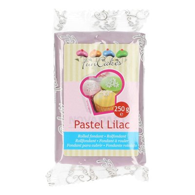 FONDANT FUNCAKES LILA (PAQ. 250 GRMS)