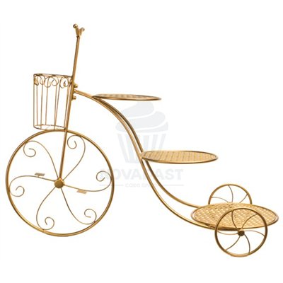 EXPOSITEUR SUPPORT VÉLO DORÉ (UNITÉ)