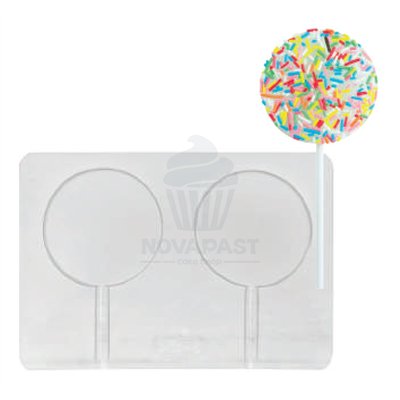 MOULE POUR SUCETTES RONDES 6 CM (PIÈCE)