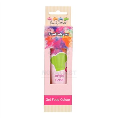 FUNCAKES COLORANT EN GEL VERT VIF (TUBE 30 GR)