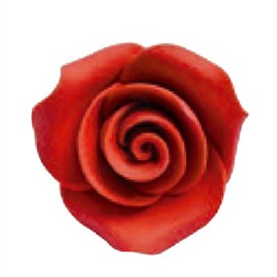 ROSAS DE AÇÚCAR VERMELHAS 2,5 CMS (CAIXA DE 48 UNDS)