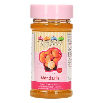 ARÔME EN PÂTE FUNCAKES "MANDARINE (BOUTEILLE 120 GR)"