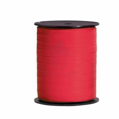 BOBINE RUBAN FANTAISIE ROUGE (ROULEAU 450 MÈTRES)