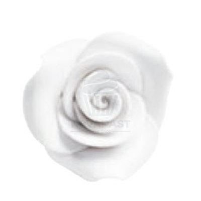 ROSAS DE AÇÚCAR BRANCAS 2,5 CMS (CAIXA DE 48 UNDS)
