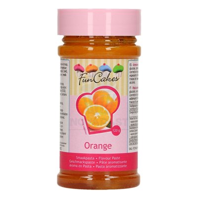 ARÔME EN PÂTE FUNCAKES "ORANGE" (POT 120 GR)