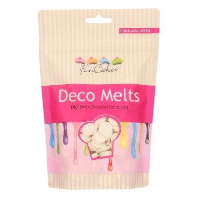 DECOMELTS FUNCAKES "BLANCO EXTR." (BOLSA 250 GRMS)