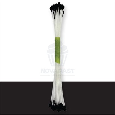 JEM SET DE ESTAMBRES MEDIANOS "NEGROS" (50 UNDS)