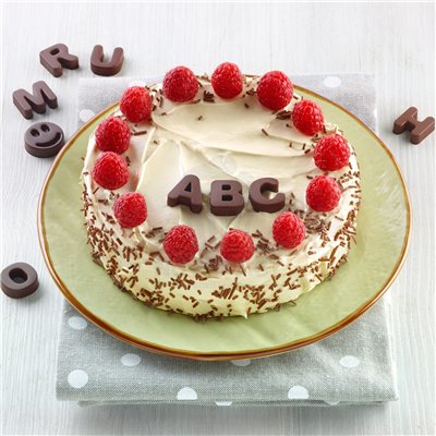 SILIKOMART MOLDE CHOCOLATE "CHOCO ABC" (UND)