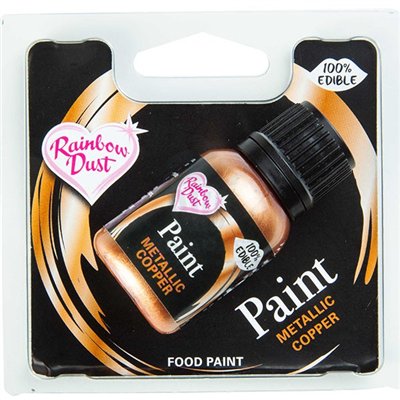 RAINBOW TINTA METÁLICA "COBRE" (25 ML)