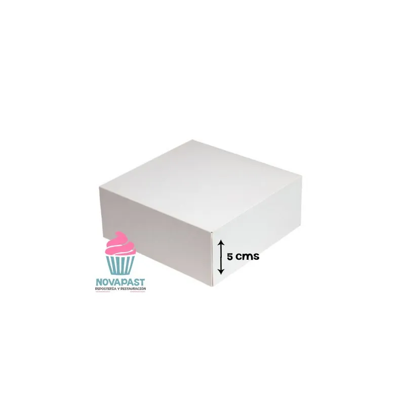 Comprar cajas blancas de cartón con tapa para embalaje