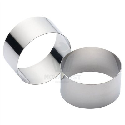 MOULE ROND EN ACIER INOXYDABLE 24 CM (PIÈCE)