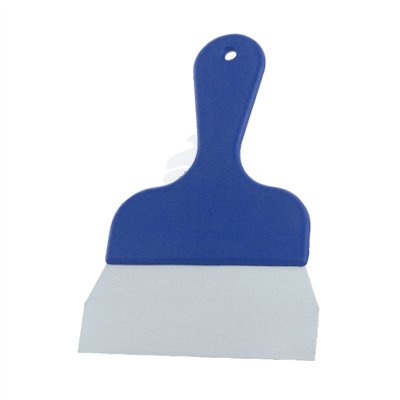 RACLETTE LISSE EN INOXYDABLE 15X17 CM (PIÈCE)