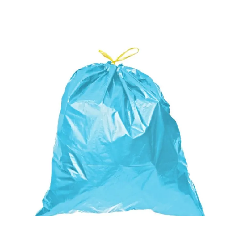 Bolsa de basura autocierre perfumada 70 x70 cm g.120 color azul10 uds 50l