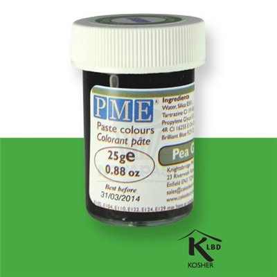 COLORANTE EN PASTA PME "VERDE GUISANTE" (25 GR)