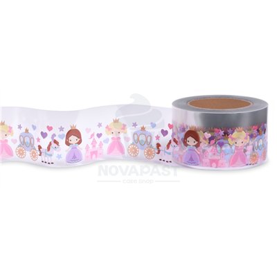 RUBAN ADHÉSIF DÉCORATIF "FILLE" H8 CMS (MÈTRE)
