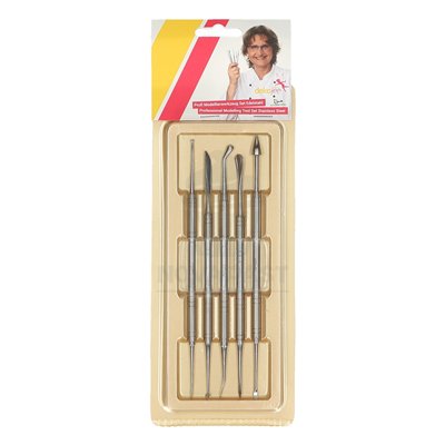 DEKOFEE HERRAMIENTA MODELAJE PROFESIONAL ACERO UND