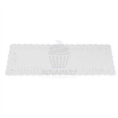 Lace Paper Doilies for Arms 16x42 cm - Pack of 100 Units