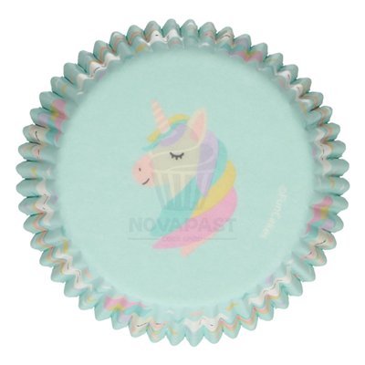 Caissettes FunCakes Licorne - Lot de 48 pièces