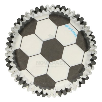 Cápsulas FunCakes Futebol - 48 unidades para festas!