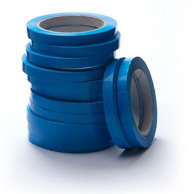 Rouleau PVC bleu 66x12 pour machine à fermer les sacs