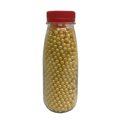 Yellow Sugar Pearls AP 6mm - 225g Jar