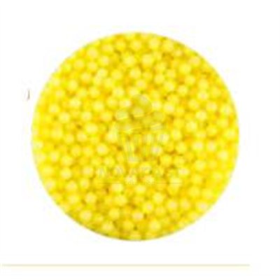 Yellow Sugar Pearls AP 6mm - 225g Jar