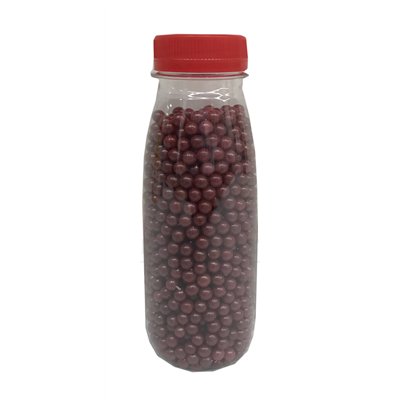 Perlas de Açúcar Vermelhas 6mm - Bote 225g