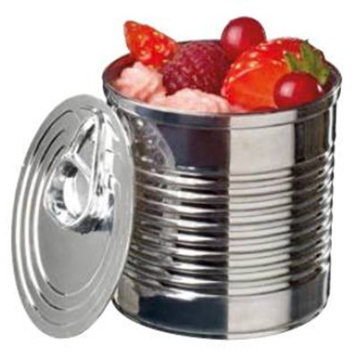 Lata Conserva Prata 110ml - Set 25 Unidades