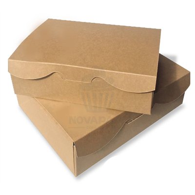 "Cajas Kraft para Dulces 1kg - Medidas 202x157x60mm (Unidad)"