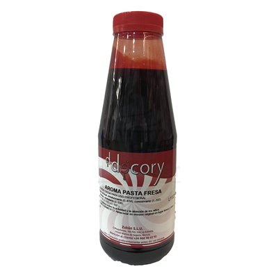 Pasta Aroma Fresa DECORY - Sabor e Perfume Incomparáveis!