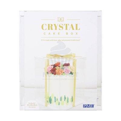 Boîte à gâteaux Crystal PME 25 cm - Élégance assurée