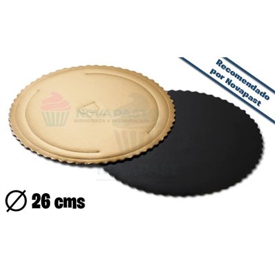 Disco de Cartão Ouro 26cm: Elegância e Resistência