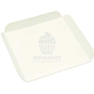 White Base with Tab 15x15 cm - Pack of 250 units