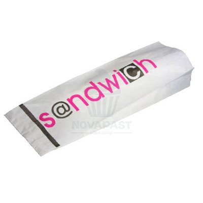 Pink sandwich paper bags 35x10 cm - Pack of 1000 units