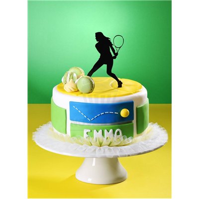 Stencil de Metal - Decoração Menina na Bicicleta