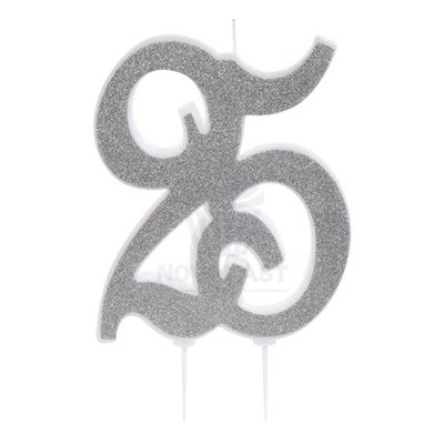 Vela argentée 25e anniversaire Modecor - Éclat festif