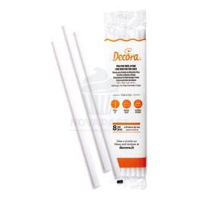 Estecas Plásticas Ø8mm: Decoração Perfeita para Bolos