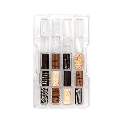 Polycarbonate Mold Cylindrical Chocolate - Perfect Decoration