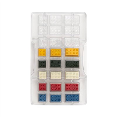 "Molde de Policarbonato Decora para Bombón He Wall - Unidad"