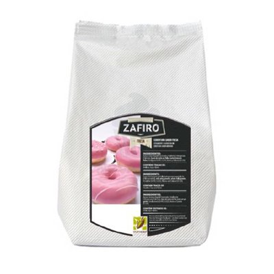 Cobertura Chocolate Zafiro Fresa 1kg - Sabor Excepcional!