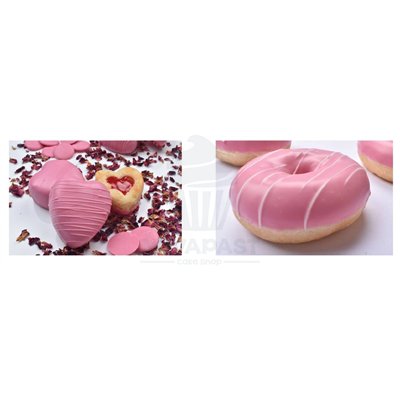 Sapphire Strawberry Chocolate Coating 1kg - Flavor and Quality