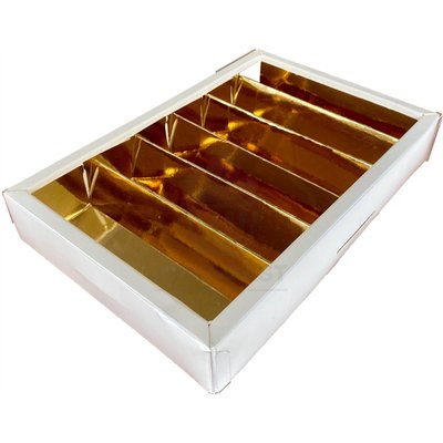 Caja Deluxe Nº3: Elegancia en Oro para tus Delicias
