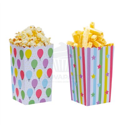 Délices Festifs : Set de 6 Boîtes Apéritives Étoilées