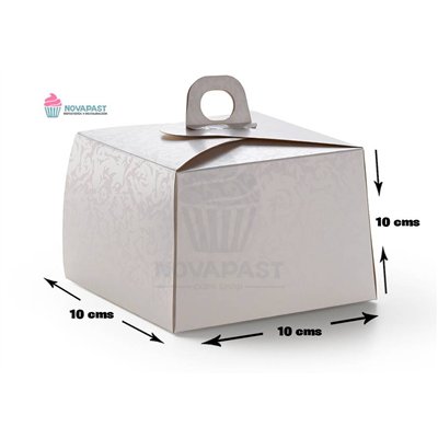 Caixa Porta Mignon Branca 10x10x10 cm - Elegância e Praticidade